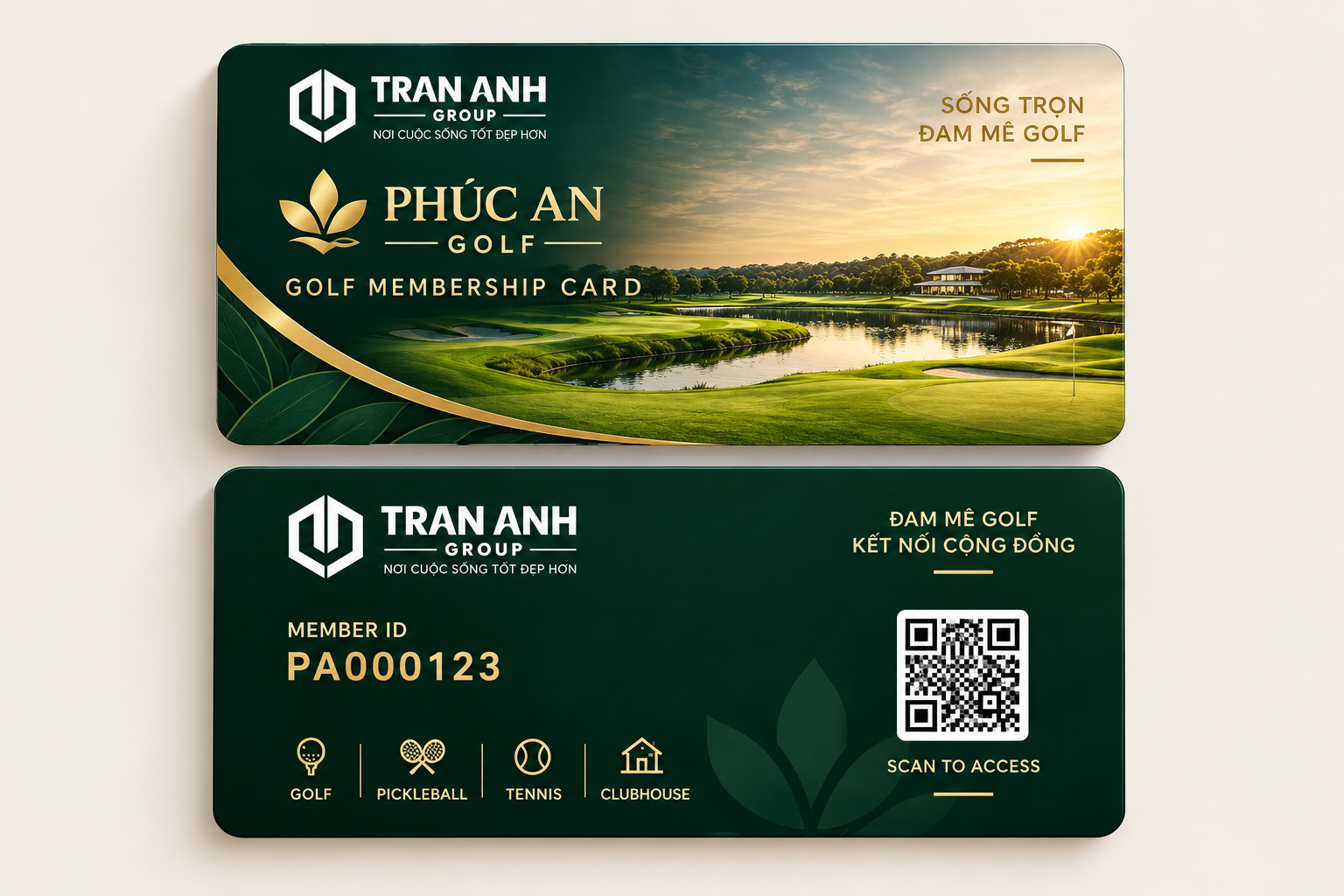 Thẻ Golf Phúc An